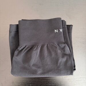 Black NVGTN seamless shorts